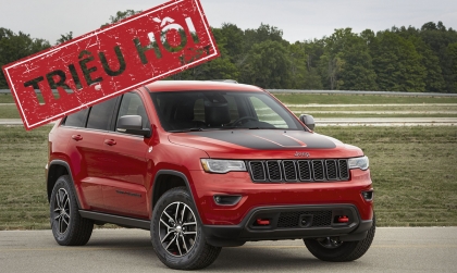 Triệu hồi Jeep Grand Cherokee do lỗi cột lái
